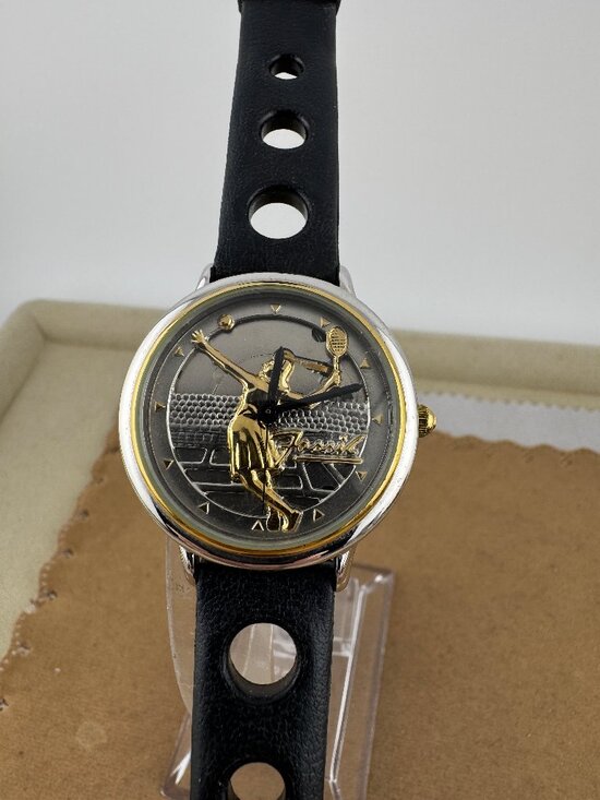 Vintage 1990s Women\'s FOSSIL Tennis Player Watch main image 6